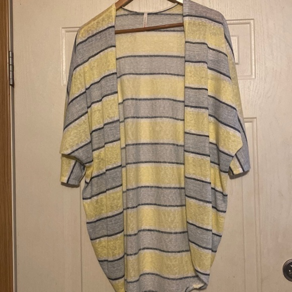 Lime‎ n Chili Striped Cardigan